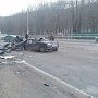 Жесткое ДТП на трассе Симферополь — Ялта: машину разорвало пополам