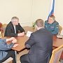 Начальник Главного управления МЧС России по Республике Крым провел расширенный приём населения