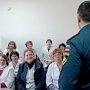 Сотрудники МЧС провели занятие по пожарной безопасности в севастопольском онкологическом диспансере