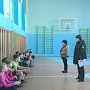 Инспекторы по делам несовершеннолетних полиции Бахчисарайского района учат школьников безопасному и правопослушному поведению