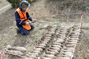 Обнаружили более 140 снарядов времен ВОВ