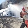 Крымские спасатели ликвидировали условный пожар на нефтехранилище