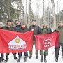 Санкт-Петербург. Активисты «Русского Лада» провели спортивные игры в лесу