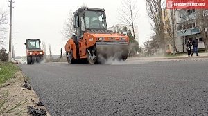 В Керчи заасфальтировали участок улицы Блюхера