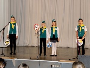 В Керчи проведен городской этап Республиканского конкурса между школьников «Безопасное колесо - 2016»