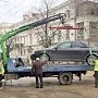 Крымчанам придется привозить авто на перерегистрацию на эвакуаторах