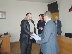 В отделе МВД России по Симферопольскому району состоялась торжественная встреча с ветеранами ОВД