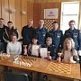Крымские спасатели приняли участие в соревнованиях по игре в шахматы