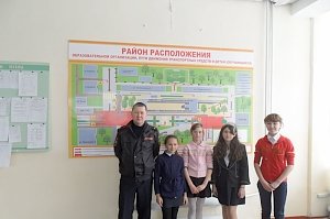 Сотрудники ГИБДД организовали для школьников Красногвардейского района веломарафон