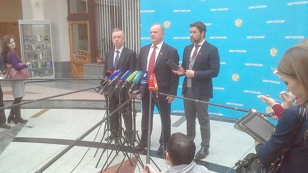 Г.А. Зюганов: Надеемся, что новый Председатель ЦИК будет в состоянии обеспечить честные, достойные выборы