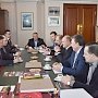 Г.А. Зюганов встретился с Министром транспорта РФ М.Ю. Соколовым