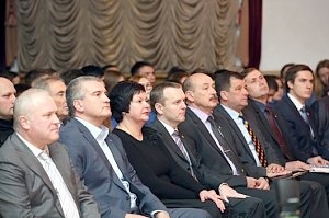 Константин Бахарев принял участие в открытии первого Крымского форума талантливых и одаренных детей «Интеллектуальный старт-ап»