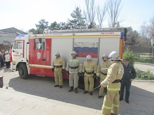 Крымские спасатели провели тренировку с персоналом санатория