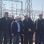 Ход строительства энергомоста и газопровода в Крым проверил Черезов