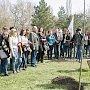 Кафедра физгеографии КФУ обзавелась собственным деревом в ботаническом саду вуза
