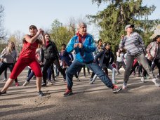 Мастер-класс от министра спорта РК для студентов-медиков. Фото