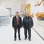 Д.Г. Новиков посетил космодром Восточный в Амурской области