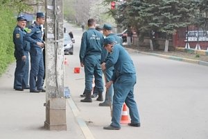 Спасатели участвуют в акции «Сделаем Крым чистым»