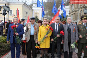 В Керчи почтили память солдат, павших в боях за Керчь