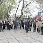 Михаил Шеремет принял участие в митинге по случаю 72-й годовщины освобождения Симферополя от фашистских захватчиков