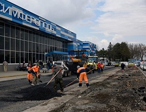 Аэропорт Симферополя готовится к приему туристов