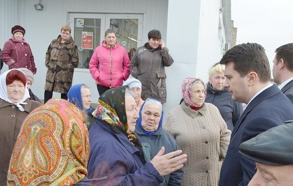 Тульская область. Олег Лебедев продолжает встречи с жителями