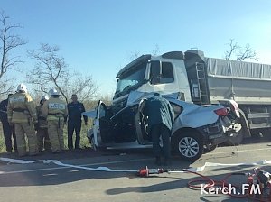 В смертельной аварии под Керчью погибли трое, — ГИБДД