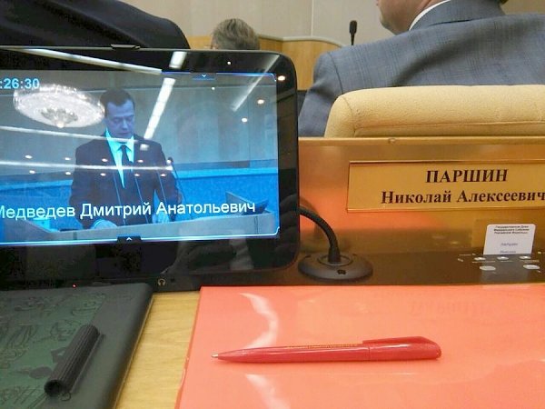 «Мне жаль Россию». Н.А. Паршин прокомментировал отчет Д.А. Медведева в Госдуме