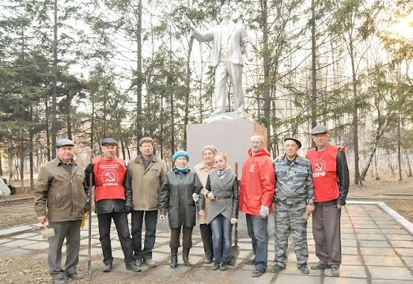 Амурская область. Ленинские субботники в Свободном