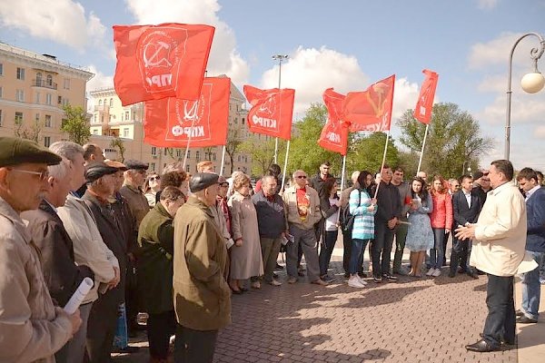 День рождения В.И. Ленина в Астраханской области