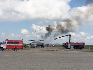 В Крыму проводят ликвидацию условного крушения самолета