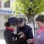 Ленинские полицейские присоединились к всероссийской акции «Георгиевская ленточка»