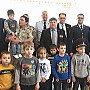 Сотрудники и ветераны ОВД Симферополя поздравили воспитанников «Республиканского социально-реабилитационного центра для несовершеннолетних» с наступающими праздниками