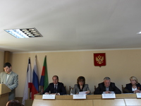 Алла Пашкунова приняла участие в следующий сессии Сакского районного совета