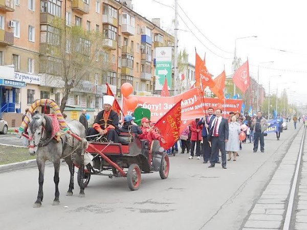 Оренбургские коммунисты отпраздновали День Международной солидарности трудящихся