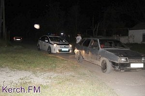 В Керчи в ночное время сотрудники ГИБДД поймали пьяного водителя