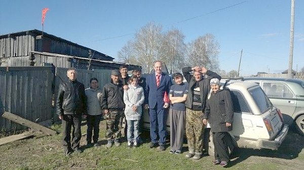 Тюменская область. Коммунисты встретились с избирателями Тобольского района