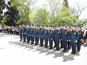 Крымских учащихся приняли в кадеты МЧС России