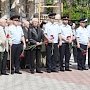 Возложением венков и минутой молчания почтили в Севастополе память сотрудников милиции, погибших в годы Великой отечественной войны