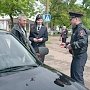 Сотрудники красногвардейской полиции присоединись к проведению Всероссийской акции «Георгиевская ленточка»