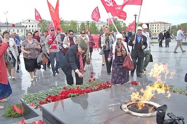 Республика Татарстан. Накануне Дня Победы в Казани прошёл митинг КПРФ