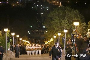 В Керчи прошло театрализованное представление на Митридате