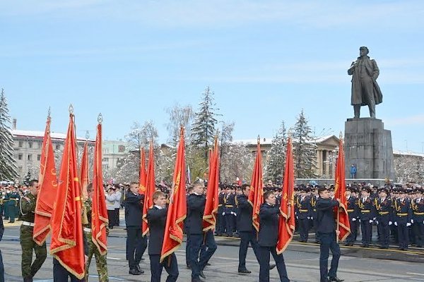 Красноярские коммунисты отметили День Победы