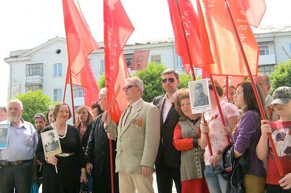 Коммунисты ЛНР отметили 71-ю годовщину Победы