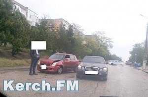 В Керчи утро началось с автомобильной аварии