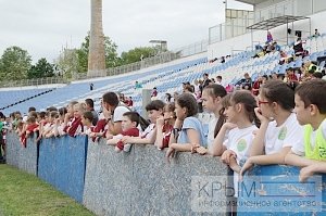 Спортивно-массовый праздник для школьников в Симферополе был приурочен к Олимпиаде в Рио-де-Жанейро