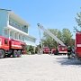Специалисты МЧС России продолжают проводить пожарно-тактические учения
