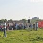 Самарская область. Тольяттинцы вышли на митинг за возведение школы