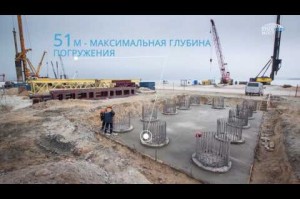 Строители Крымского моста преодолели отметку в тысячу вбитых свай