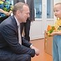 Константин Бахарев побывал на открытии детского сада «Солнышко»